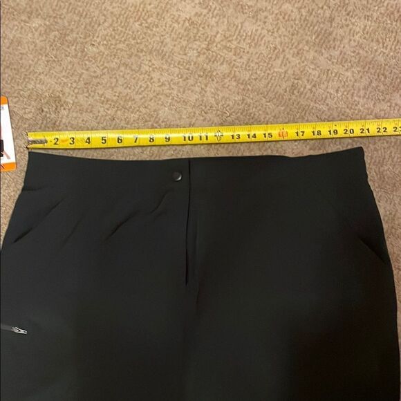 32 Degrees Black Skort with Zip Accent - Picture 8 of 10